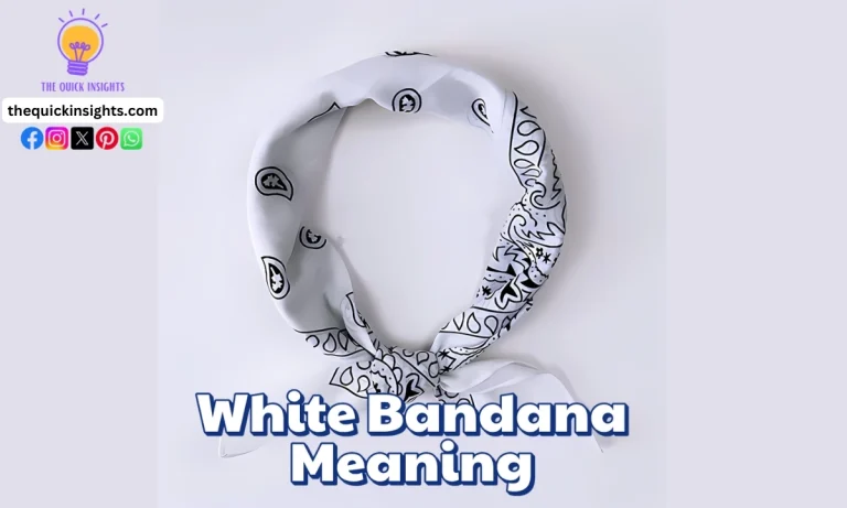 White Bandana Meaning