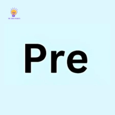 Using "Pre"