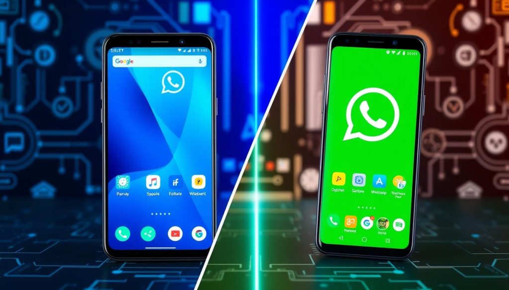 blue whatsapp plus vs whatsapp