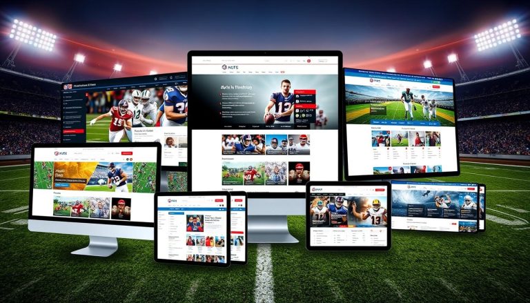 football web pages