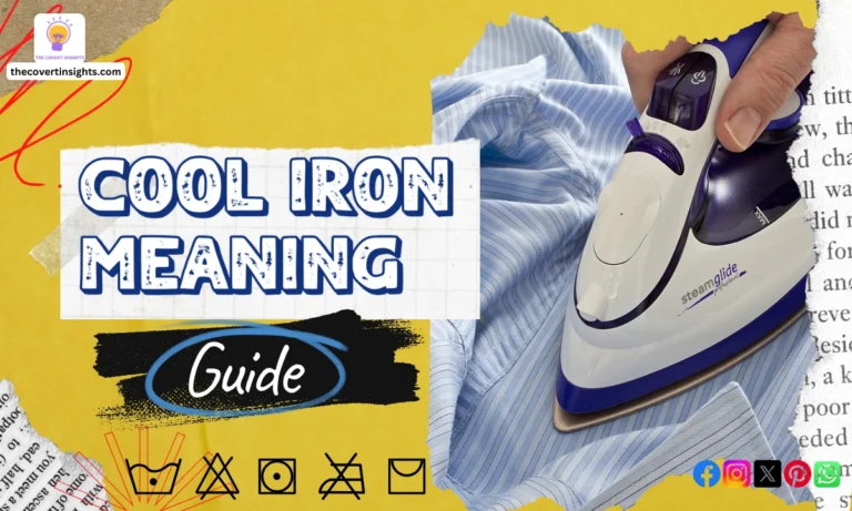 Cool Iron Meaning Guide – Avoid Damage to Delicate Fabrics