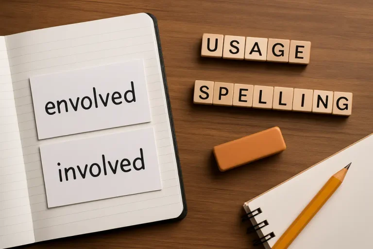 envolved or involved
