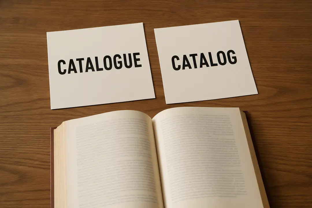 catalogue or catalog