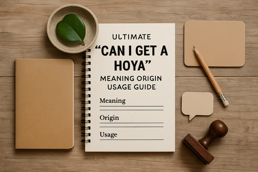 can i get a hoya meaning origin usage