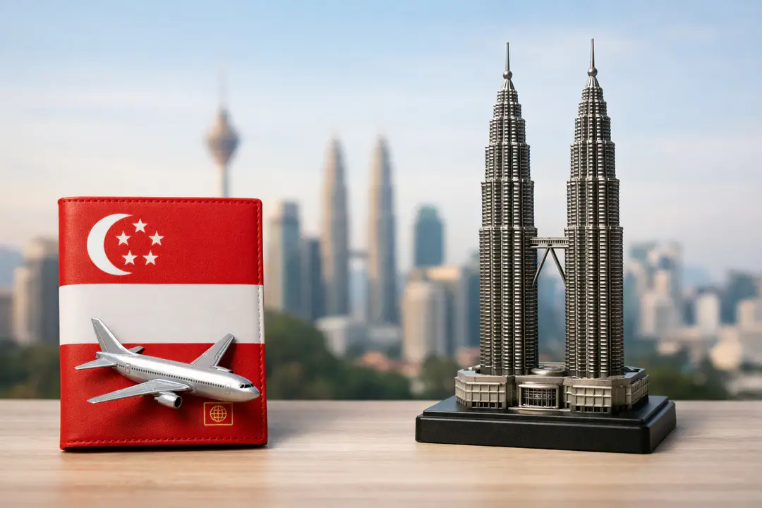 family trip from singapore to kuala lumpur